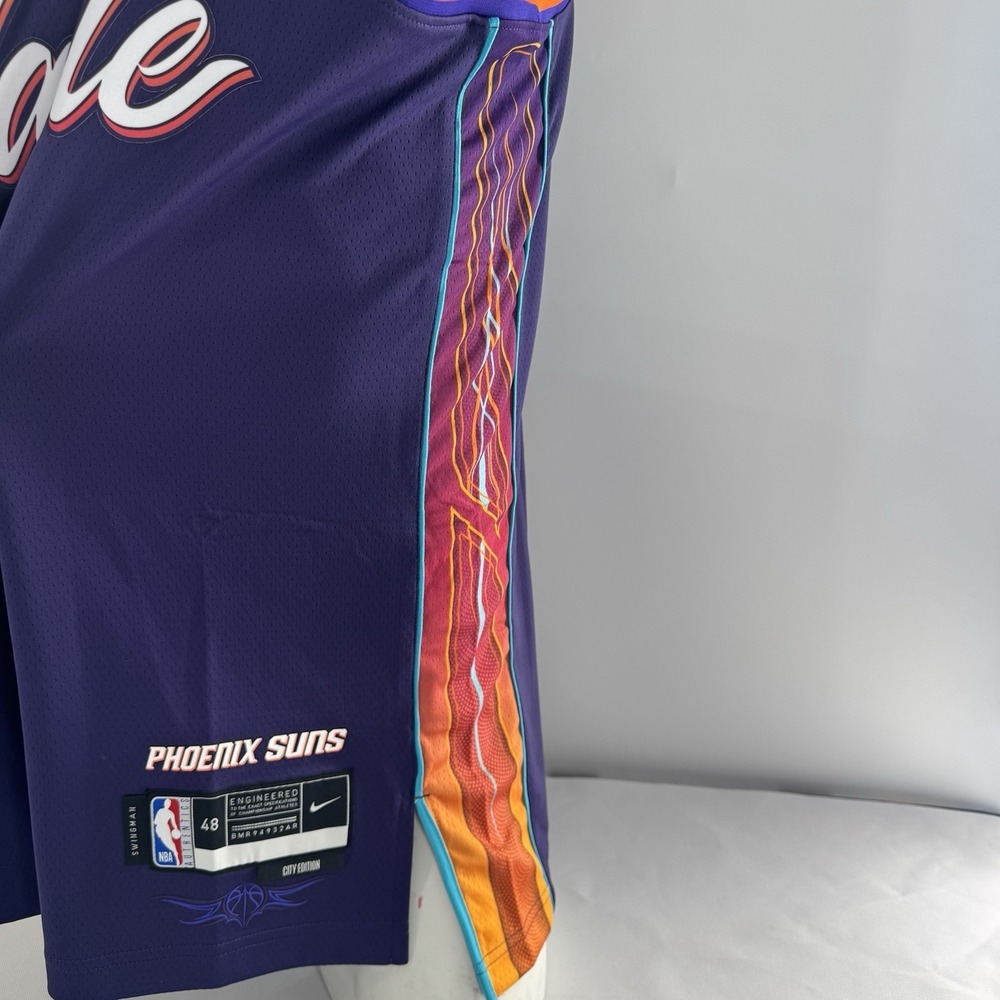 Nike Phoenix Suns Devin Booker City Edition 2023/24 "El Valle" Jersey Men's L - Picture 8 of 9